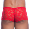 MOB Eroticwear Boxer sexy Dentelle LACE MoB Rouge